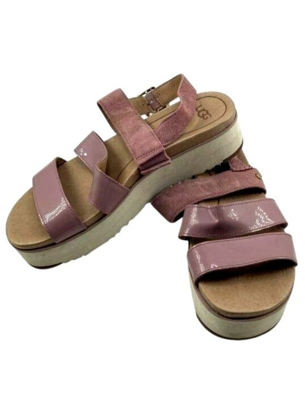 UGG Pink Slip-On Sandal Women SZ 7.5